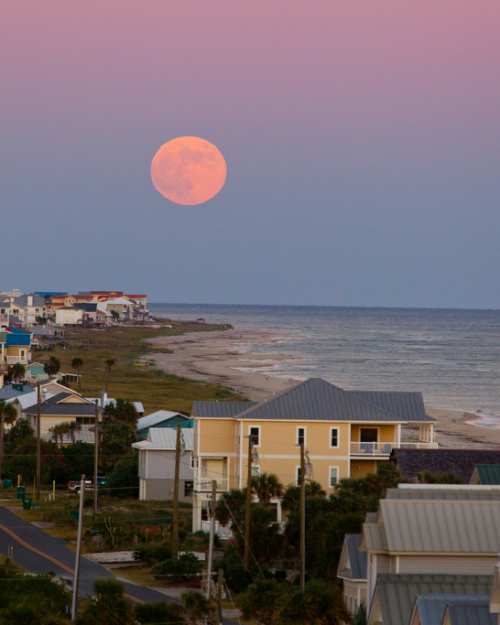 Monthly full moon tours of the Cape St. George Light feature captivating coastal views.
